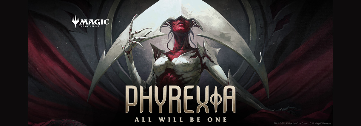 Magic: The Gathering Key Art für das Set Phyrexia: All Will Be One