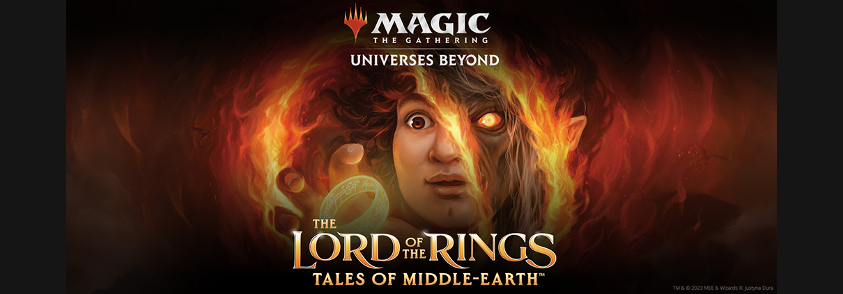 Magic: The Gathering Key Art für das Set The Lord of the Rings: Tales of Middle-Earth